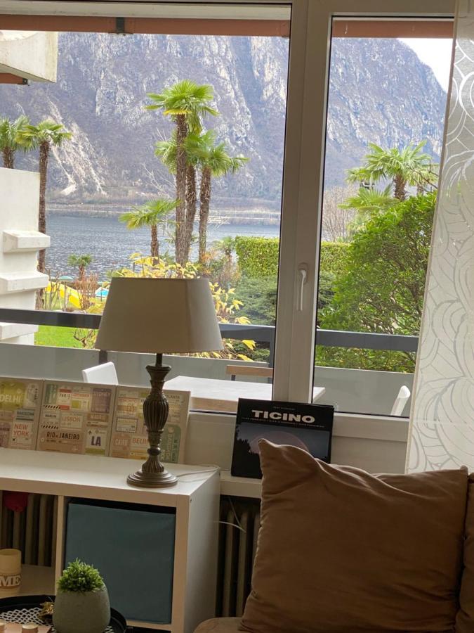 شقة Holiday On The Lake Lugano 2 بيسون المظهر الخارجي الصورة