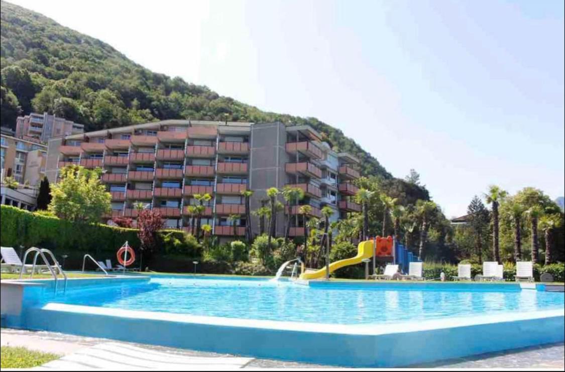 شقة Holiday On The Lake Lugano 2 بيسون المظهر الخارجي الصورة