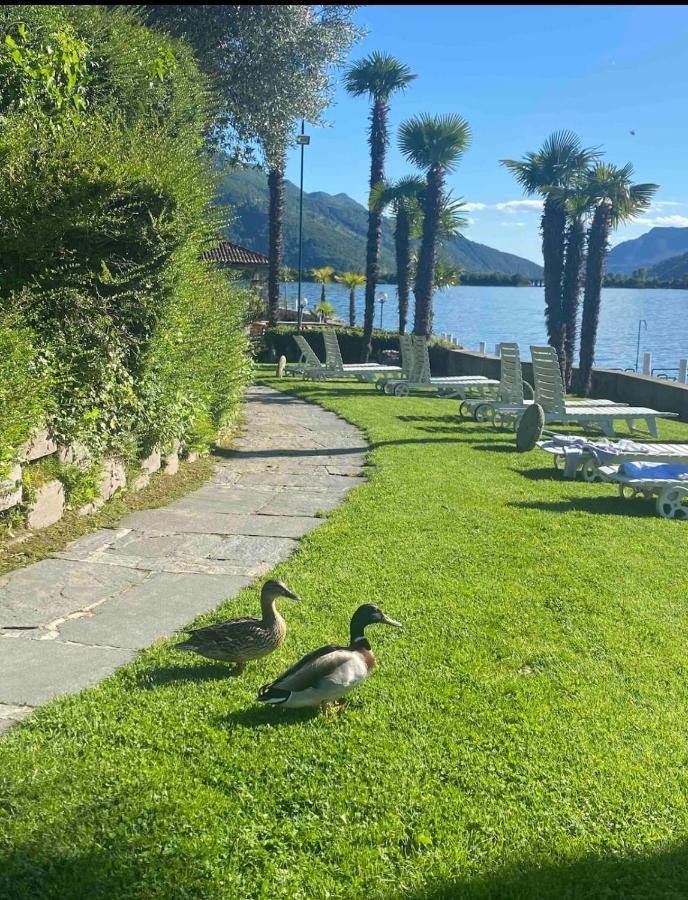شقة Holiday On The Lake Lugano 2 بيسون المظهر الخارجي الصورة